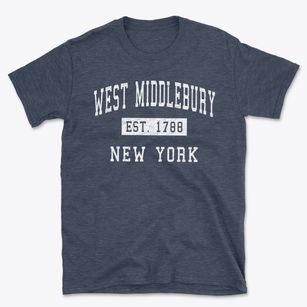 West Middlebury New York Classic Established Basic T-Shirt