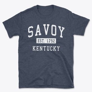 Savoy Kentucky Classic Established Basic T-Shirt