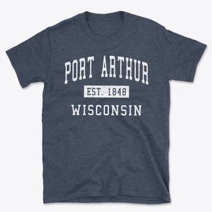 Port Arthur Wisconsin Classic Established Basic T-Shirt