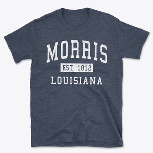 Morris Louisiana Classic Established Basic T-Shirt