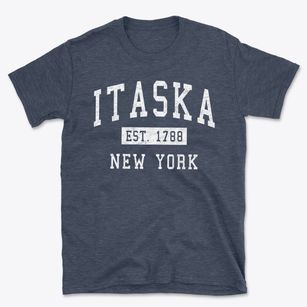 Itaska New York Classic Established Basic T-Shirt