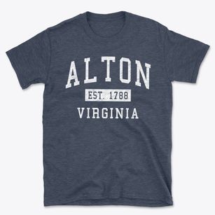 Alton Virginia Classic Established Basic T-Shirt