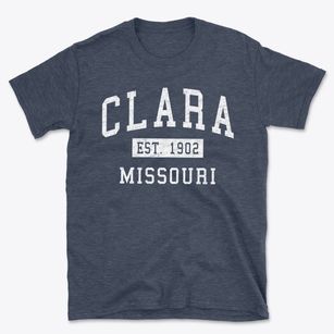 Clara Missouri Classic Established Basic T-Shirt