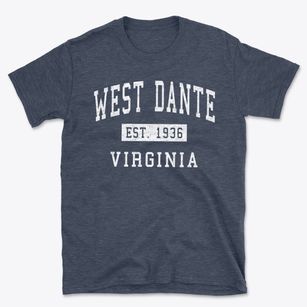 West Dante Virginia Classic Established Basic T-Shirt