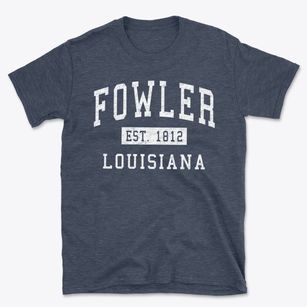 Fowler Louisiana Classic Established Basic T-Shirt