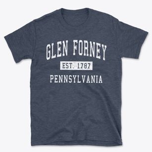 Glen Forney Pennsylvania Classic Established Basic T-Shirt