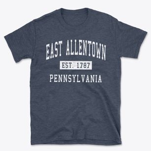 East Allentown Pennsylvania Classic Established Basic T-Shirt