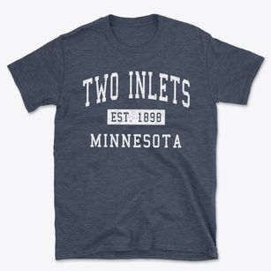 Two Inlets Minnesota Classic Established Basic T-Shirt