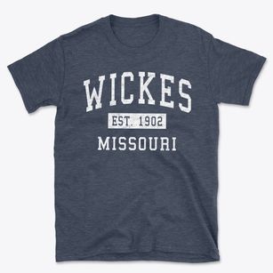 Wickes Missouri Classic Established Basic T-Shirt