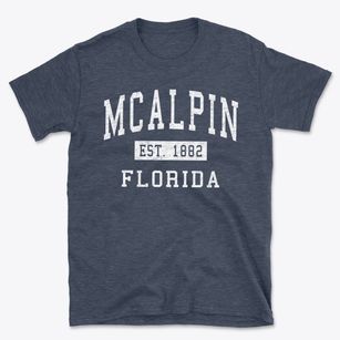Mcalpin Florida Classic Established Basic T-Shirt