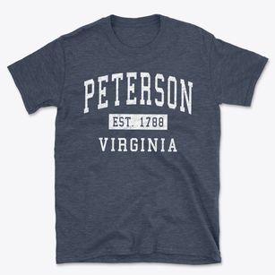 Peterson Virginia Classic Established Basic T-Shirt