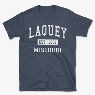 Laquey Missouri Classic Established Basic T-Shirt