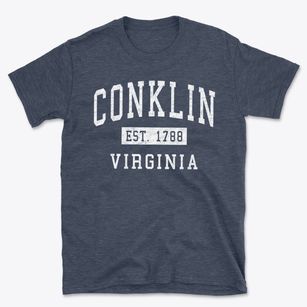 Conklin Virginia Classic Established Basic T-Shirt