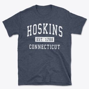 Hoskins Connecticut Classic Established Basic T-Shirt