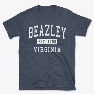 Beazley Virginia Classic Established Basic T-Shirt