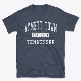 Aymett Town Tennessee Classic Established Basic T-Shirt
