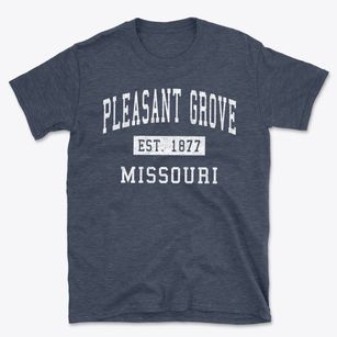Pleasant Grove Missouri Classic Established Basic T-Shirt