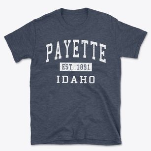 Payette Idaho Classic Established Basic T-Shirt