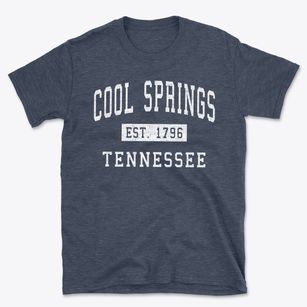 Cool Springs Tennessee Classic Established Basic T-Shirt
