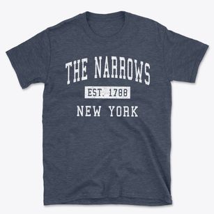 The Narrows New York Classic Established Basic T-Shirt