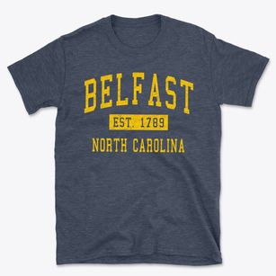 Belfast North Carolina Classic Established Basic T-Shirt