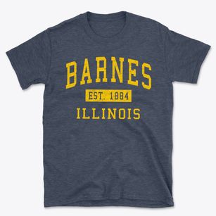 Barnes Illinois Classic Established Basic T-Shirt