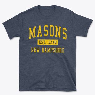 Masons New Hampshire Classic Established Basic T-Shirt
