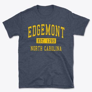 Edgemont North Carolina Classic Established Basic T-Shirt