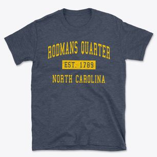 Rodmans Quarter North Carolina Classic Established Basic T-Shirt
