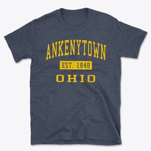 Ankenytown Ohio Classic Established Basic T-Shirt