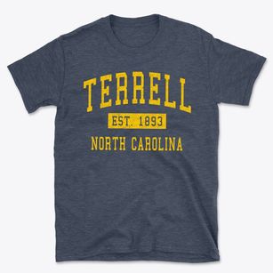 Terrell North Carolina Classic Established Basic T-Shirt