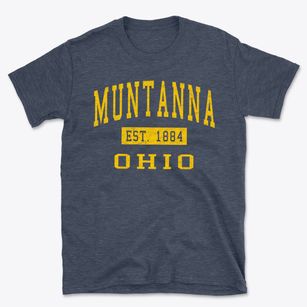 Muntanna Ohio Classic Established Basic T-Shirt