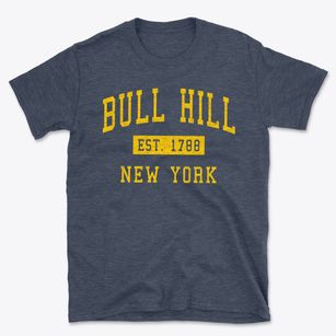 Bull Hill New York Classic Established Basic T-Shirt