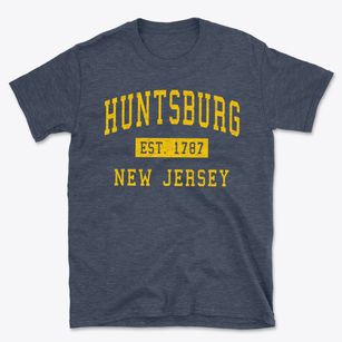 Huntsburg New Jersey Classic Established Basic T-Shirt