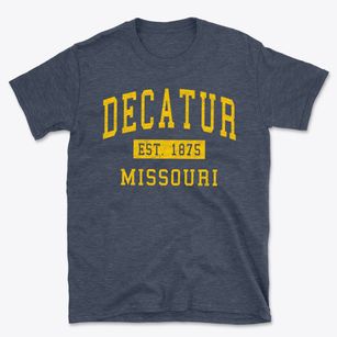 Decatur Missouri Classic Established Basic T-Shirt