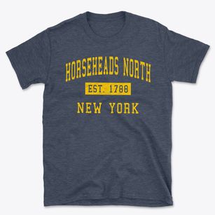 Horseheads North New York Classic Established Basic T-Shirt