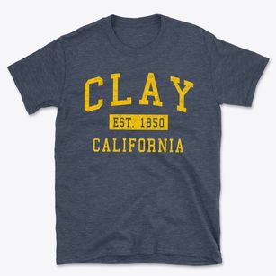 Clay California Classic Established Basic T-Shirt