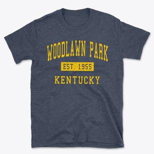 Woodlawn Park Kentucky Classic Established Basic T-Shirt