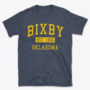 Bixby Oklahoma Classic Established Basic T-Shirt