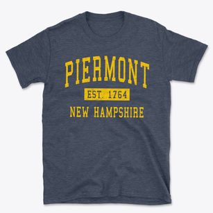 Piermont New Hampshire Classic Established Basic T-Shirt