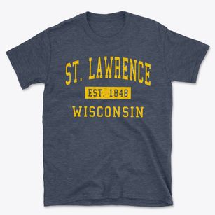 St. Lawrence Wisconsin Classic Established Basic T-Shirt
