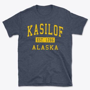Kasilof Alaska Classic Established Basic T-Shirt