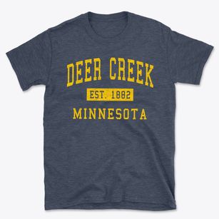 Deer Creek Minnesota Classic Established Basic T-Shirt