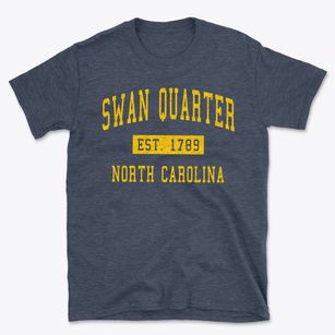 Swan Quarter North Carolina Classic Established Basic T-Shirt