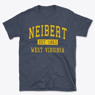 Neibert West Virginia Classic Established Basic T-Shirt
