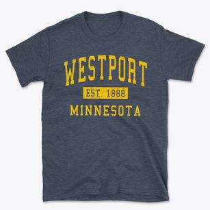 Westport Minnesota Classic Established Basic T-Shirt