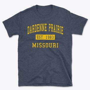 Dardenne Prairie Missouri Classic Established Basic T-Shirt