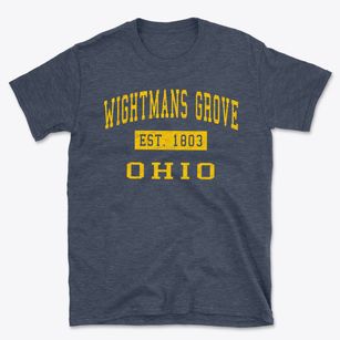 Wightmans Grove Ohio Classic Established Basic T-Shirt