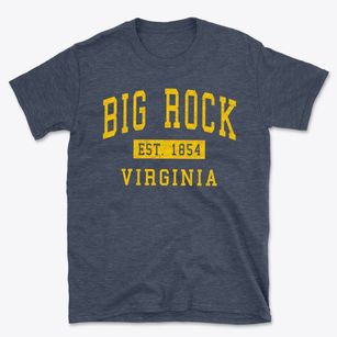Big Rock Virginia Classic Established Basic T-Shirt