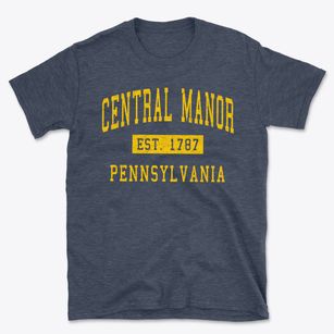Central Manor Pennsylvania Classic Established Basic T-Shirt
